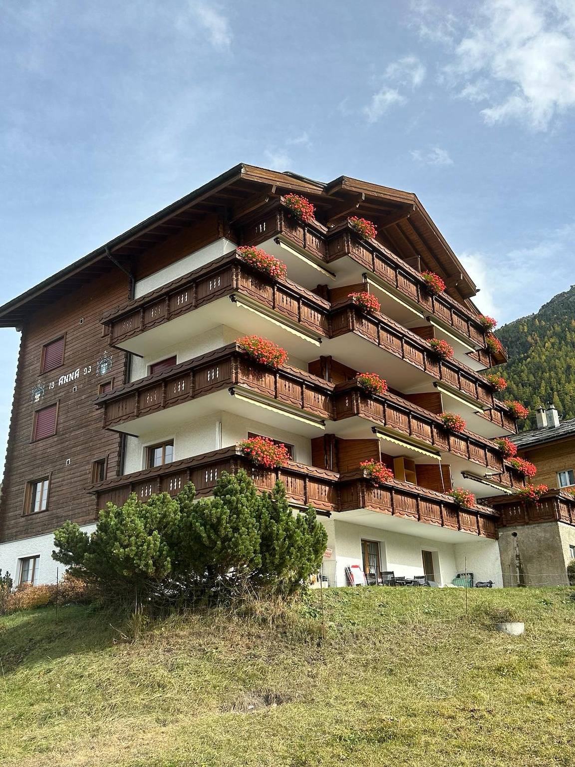 Ganze Ferienwohnung, Anna 1 - 4-Bettwohnung in Grächen, Walliser Alpen