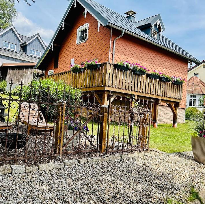Ferienhaus für 5 Personen, mit Balkon und Balkon/Terrasse sowie Terrasse im Fichtelgebirge - 4