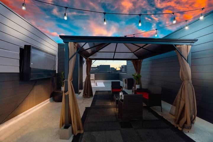 Apartamento para 8 personas, con terraza en Dallas