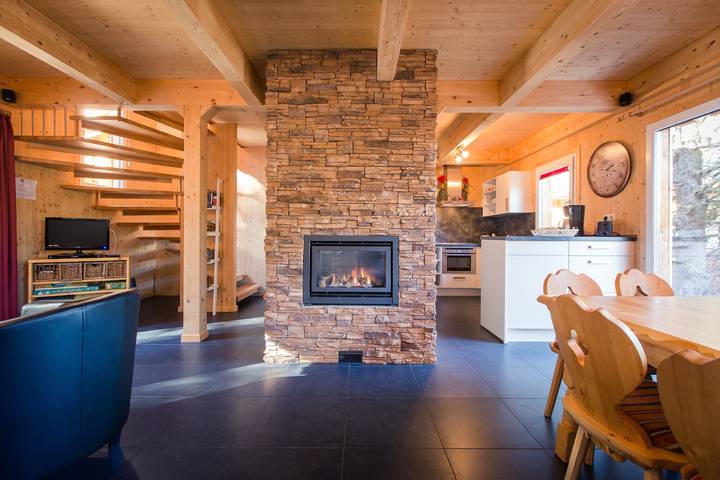 Chalet für 11 Personen, mit Sauna und Whirlpool sowie Balkon an der Turracher Höhe