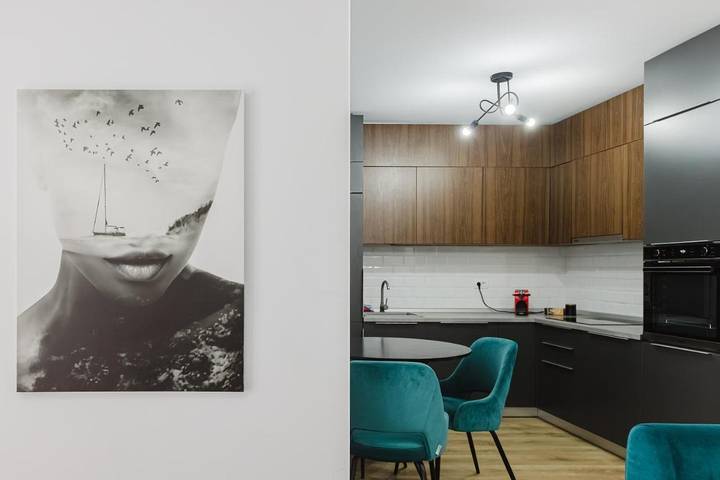 Appartement de vacances pour 3 personnes, avec jardin et balcon