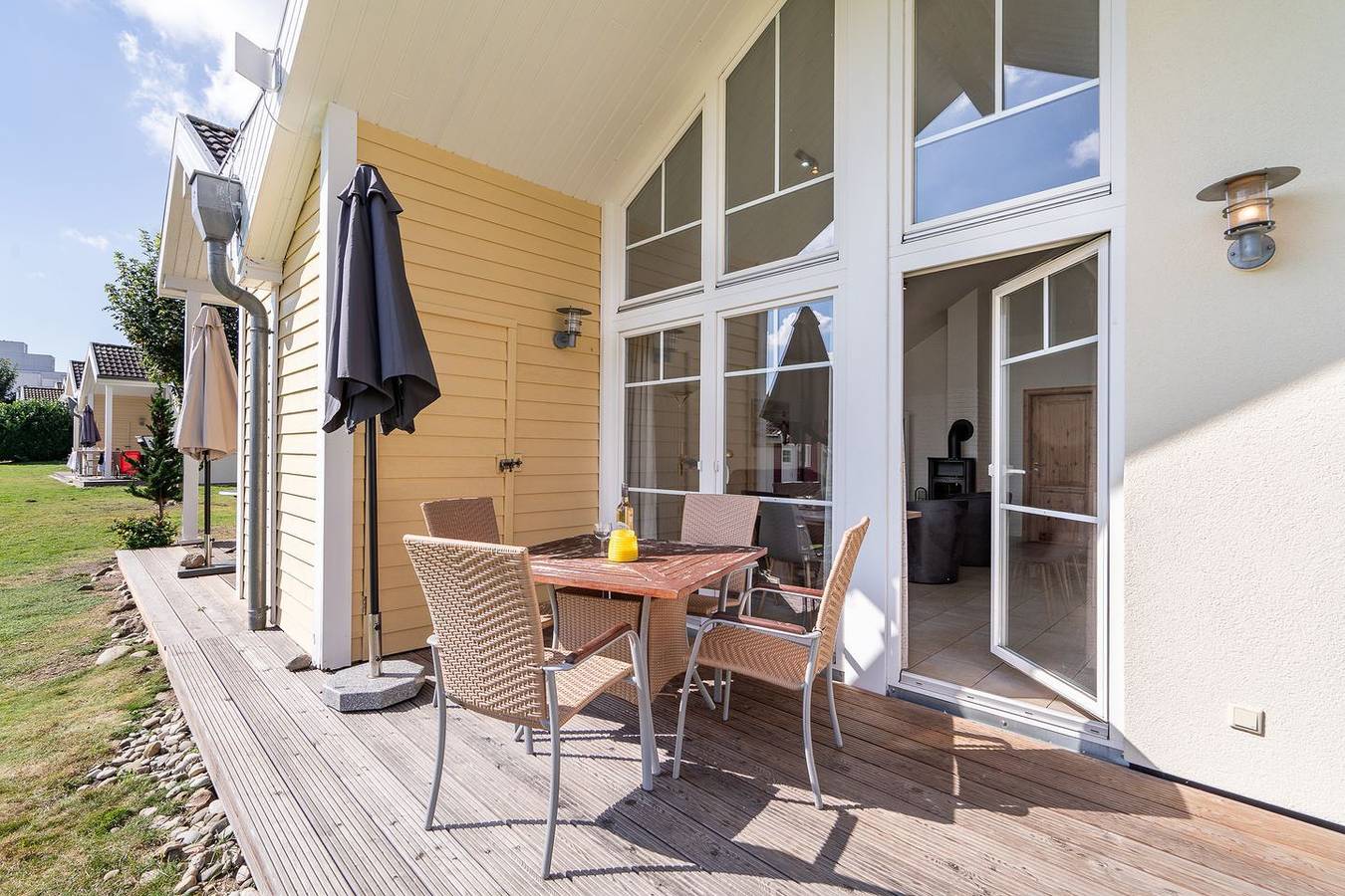Bungalowhälfte "Brigg" / Waterkant in Hundestrand / Naturstrand, Sierksdorf