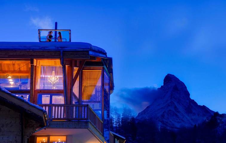 Hôtel pour 2 personnes, avec jardin et vue, animaux acceptés à Zermatt