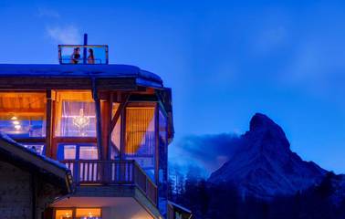 Hôtel pour 2 personnes, avec vue et jardin, animaux acceptés à Zermatt
