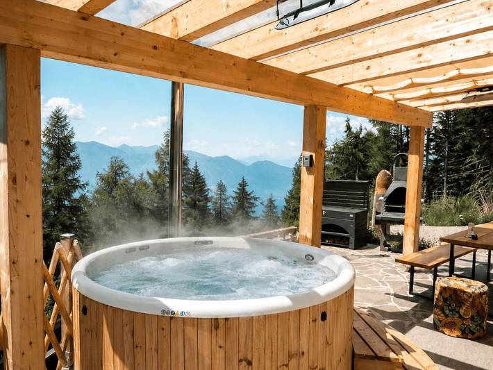 Ferienwohnung für 5 Personen, mit Balkon und Terrasse sowie Whirlpool und Sauna in Seeboden - 4
