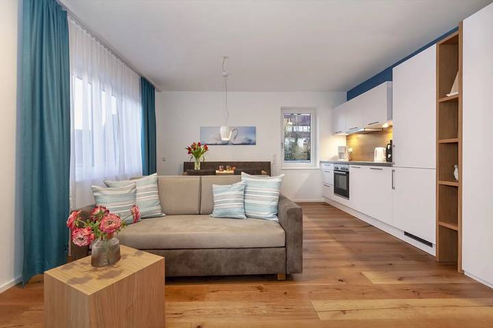 Ferienwohnung für 2 Personen, mit Seeblick und Garten in Immenstaad - 2