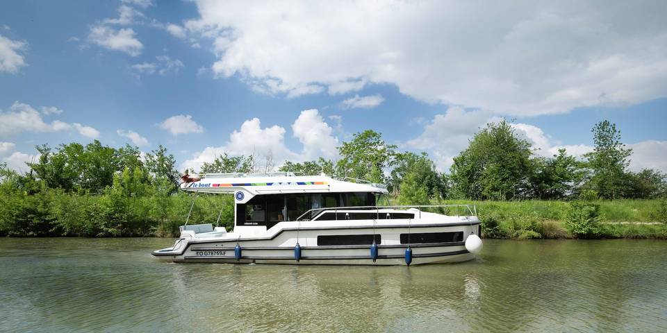 Bateau pour 5 personnes, avec Balcon/Terrasse et Terrasse