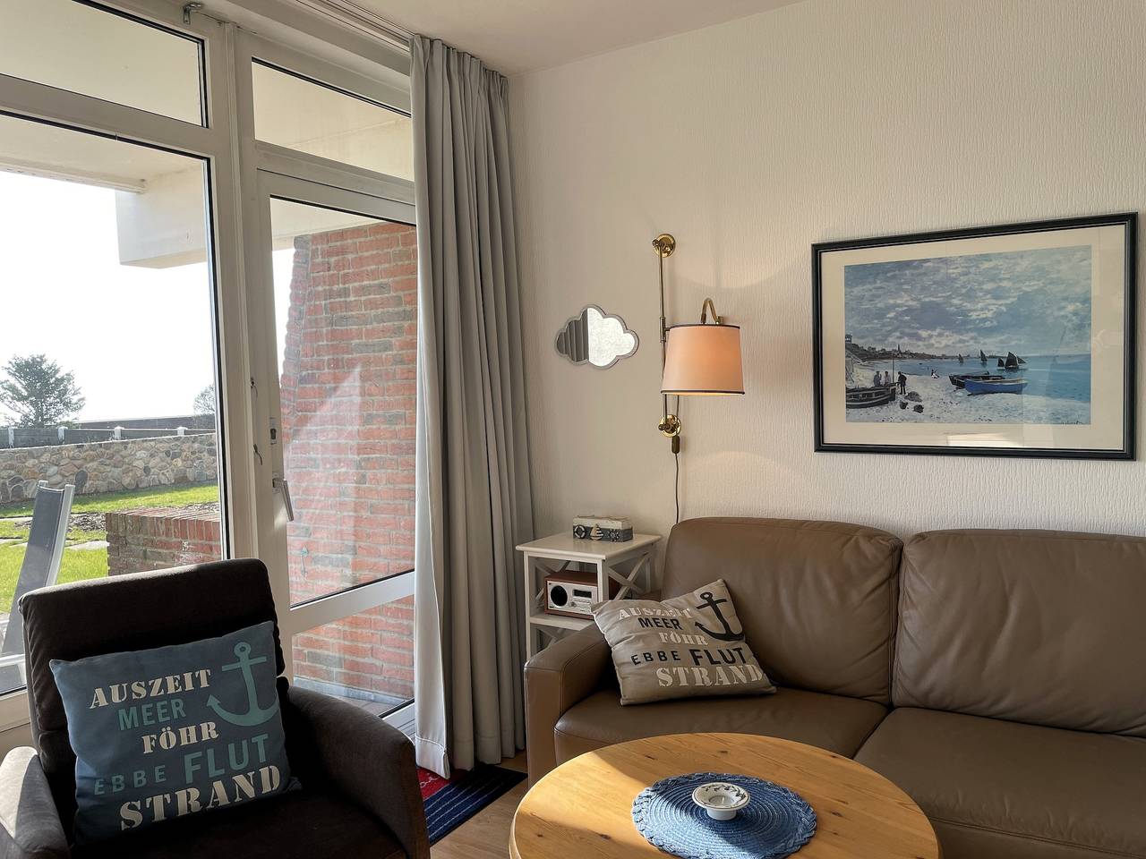 Ganze Ferienwohnung, Klaar Kiming- Meerblick 1B, Sandwall in Wyk auf Föhr (Stadt), Wyk auf Föhr