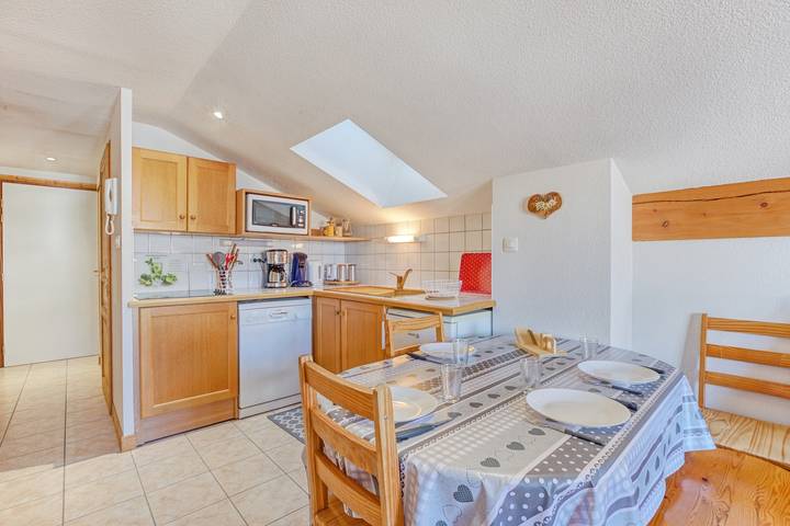 Gîte pour 6 personnes, avec balcon à Flumet - 4