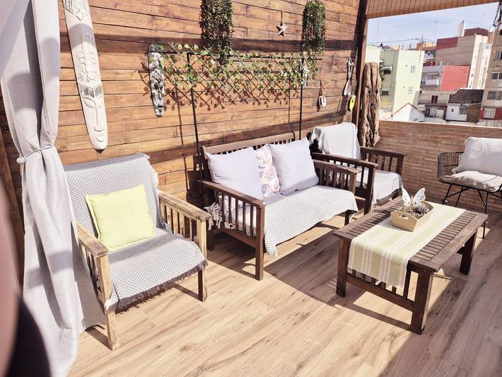 Ferienhaus für 9 Personen, mit Balkon in Valencia - 3