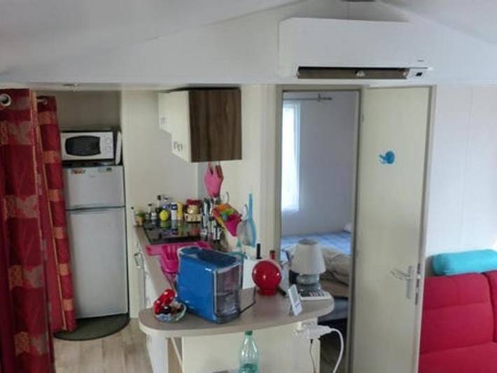 Mobil home pour 4 personnes, avec bassin pour enfant à Gastes - 3