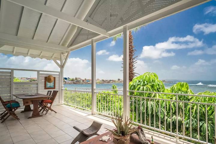 Gîte pour 4 personnes, avec vue et balcon à Le Moule - 2