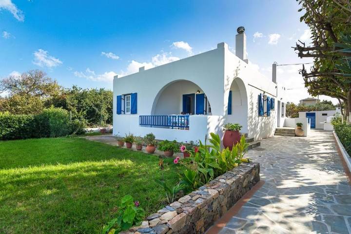 Strandhaus für 4 Personen, mit Ausblick und Garten auf Kreta