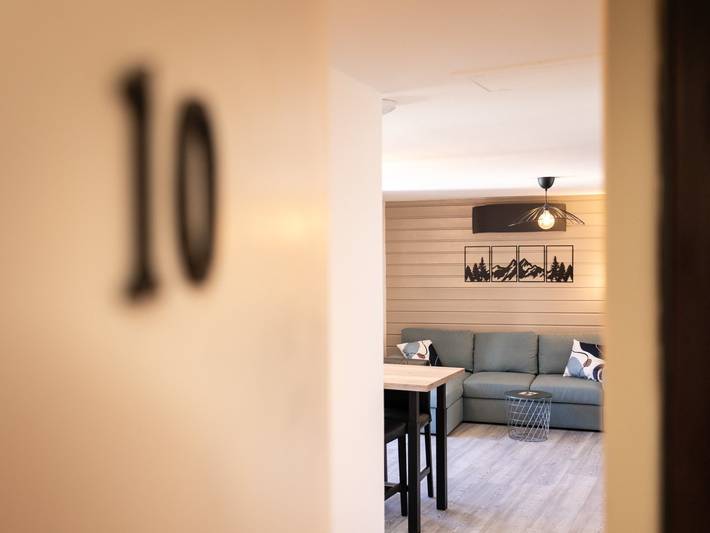 Appartement de vacances pour 6 personnes, avec balcon