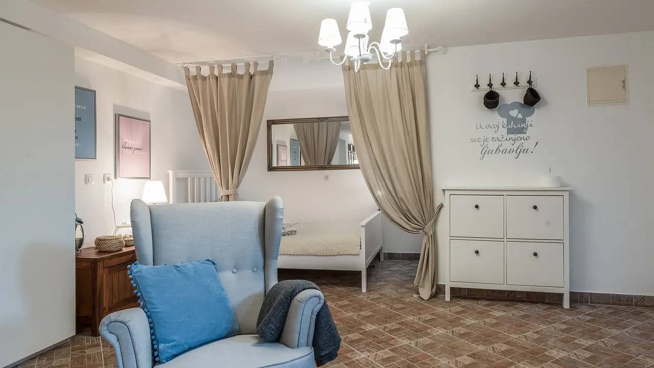 Ganze Ferienwohnung, Ferienwohnung für 4 Personen (64 m²) in Sutomišćica in Poljana, Insel Ugljan