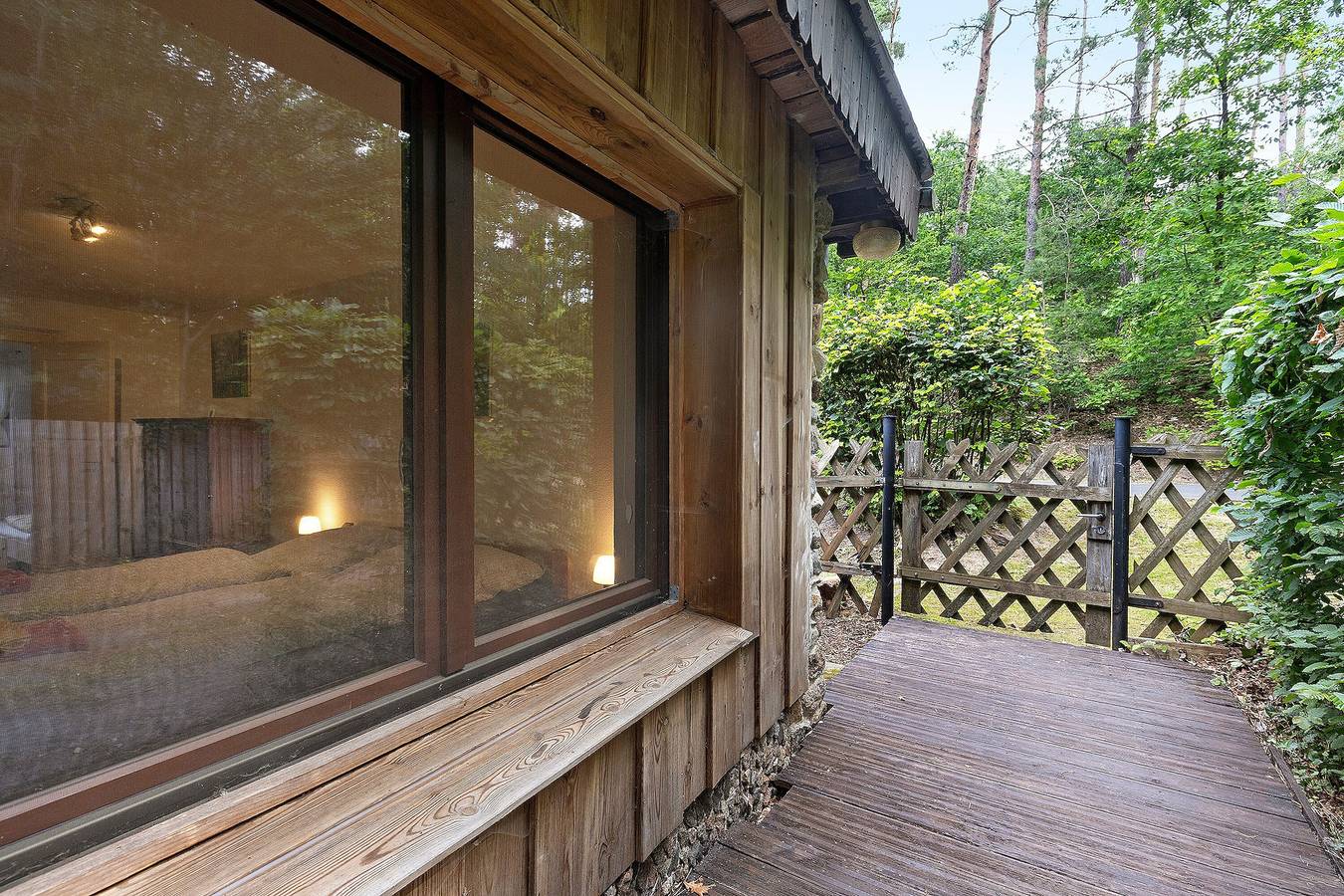 Bungalow 'Urlaubsoase Am Bruchsee' mit Seeblick, privater Terrasse und eigenem Garten in Templin, Barnimerland Region