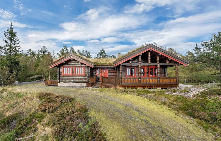 Ferienhaus für 6 Personen mit Garten in Gautestad, Evje og Hornnes