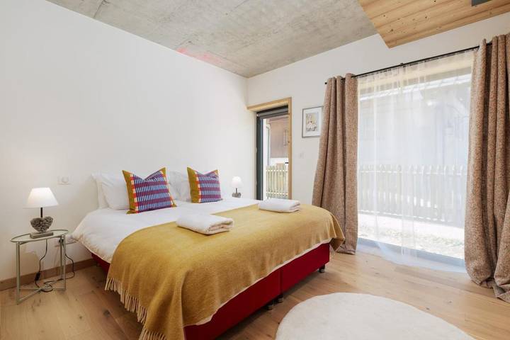 Chalet pour 7 personnes, avec vue et jardin, animaux acceptés à Le Biot - 4