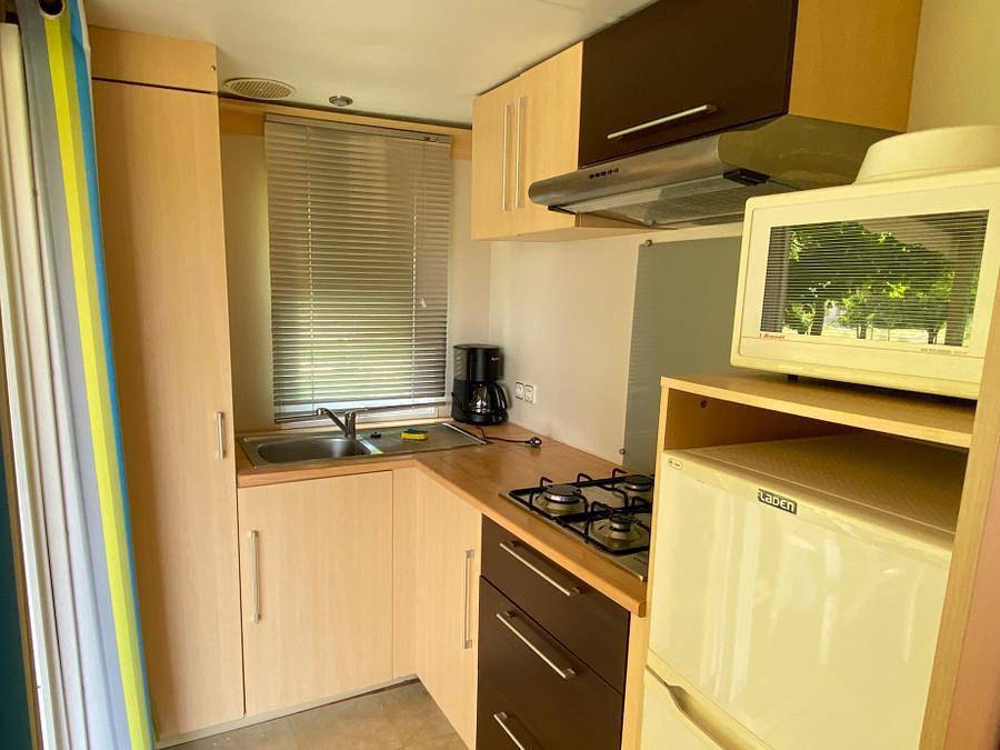 Camping Le Bardou - Mobilheim 4 personen - 2 Zimmer in Saint-Germain, Ardèche