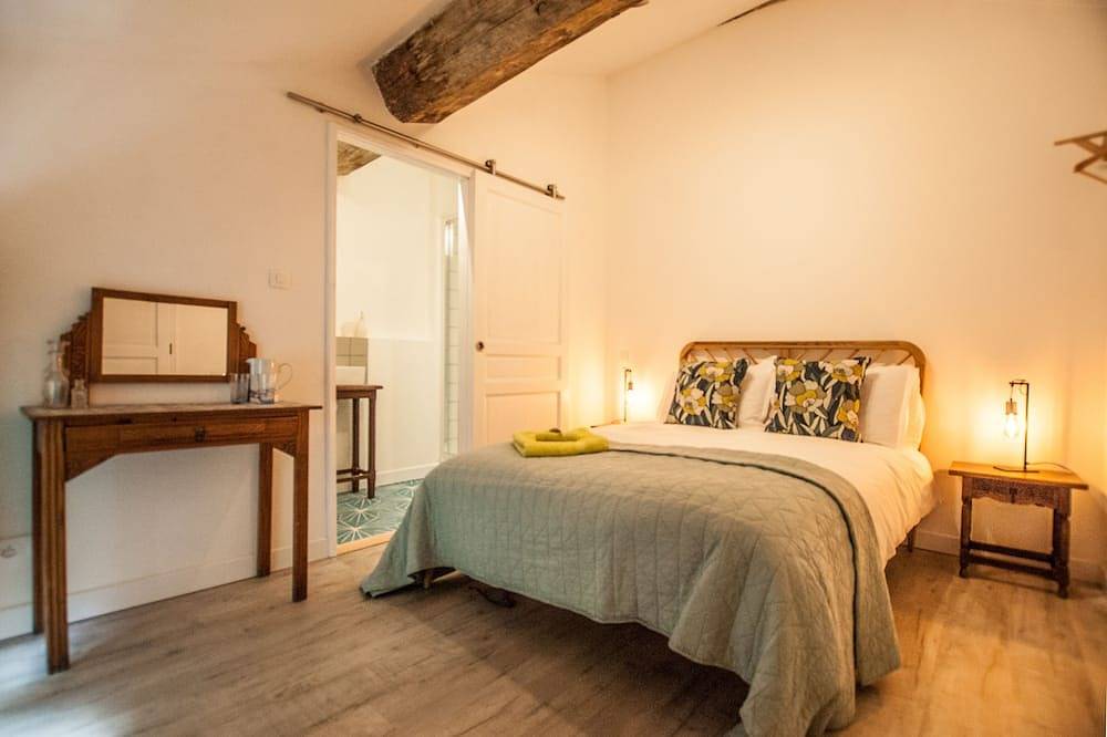 4 ensuite Schlafzimmer im schönen Winzerhaus in Montouliers, Mittelmeerküste (Frankreich)