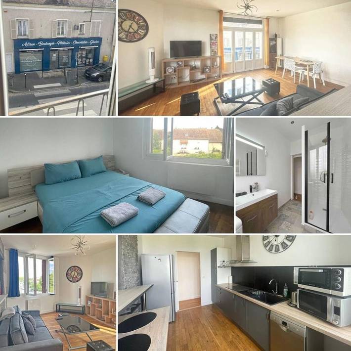 Gîte pour 4 personnes, avec vue sur le lac, animaux acceptés à Moret-sur-Loing - 2