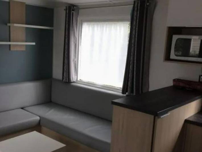 Camping Le Rivage - Mobilheim 6 personen - Komfort - 3 Zimmer in Quettehou, Cherbourg und Umgebung