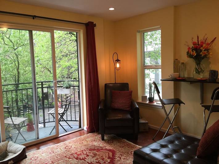 Loft for 4 people, with balcony in Seattle