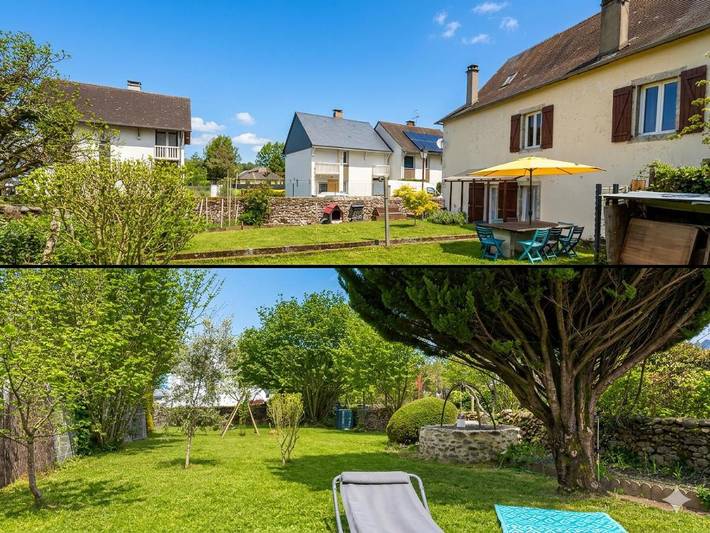 Location de vacances pour 9 personnes, avec vue et jardin, animaux acceptés à Lanne-en-Barétous