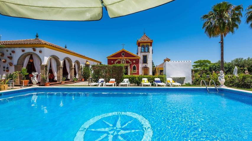 Chalet para 10 personas, con piscina y balcón/terraza en Provincia de Sevilla - 4