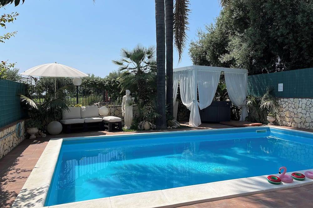 Villa Mary mit Pool zwischen Ätna und Taormina in Riposto, Catania Provinz