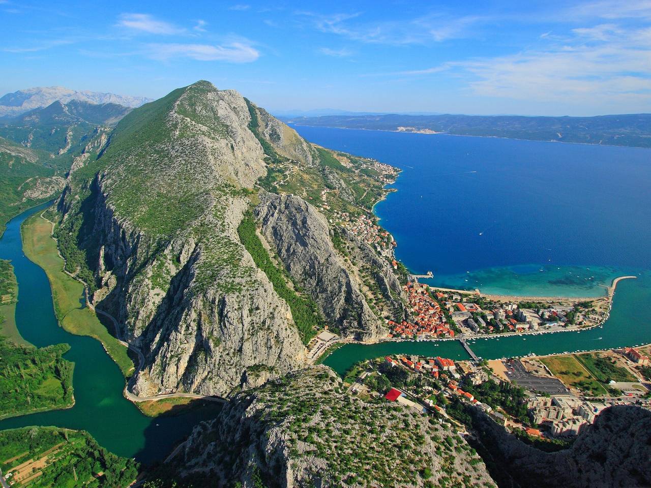 Ferienhaus in Lokva Rogoznica, Omis-Riviera