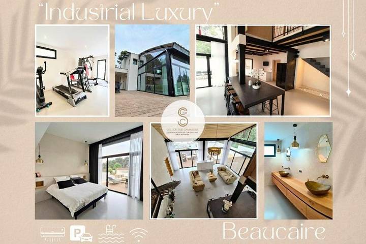 Villa pour 10 personnes, avec piscine et jardin