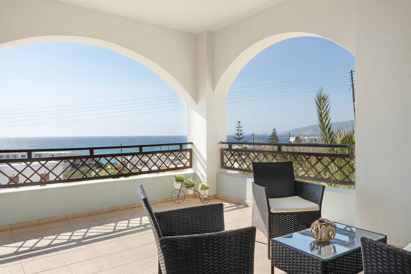 Geheel appartement, Appartement 'Family House Apartments Arkasa' met Zeezicht, Wi-Fi en Airconditioning in Karpathos