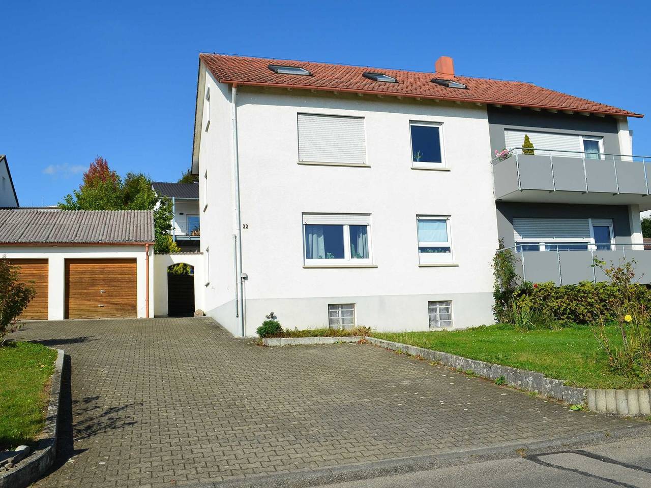 Ganze Ferienwohnung, Haus Bechinger - 1-Raum-Appartement Bechinger, Dusche/Wc, 24 qm, Eg in Markdorf, Bodenseekreis