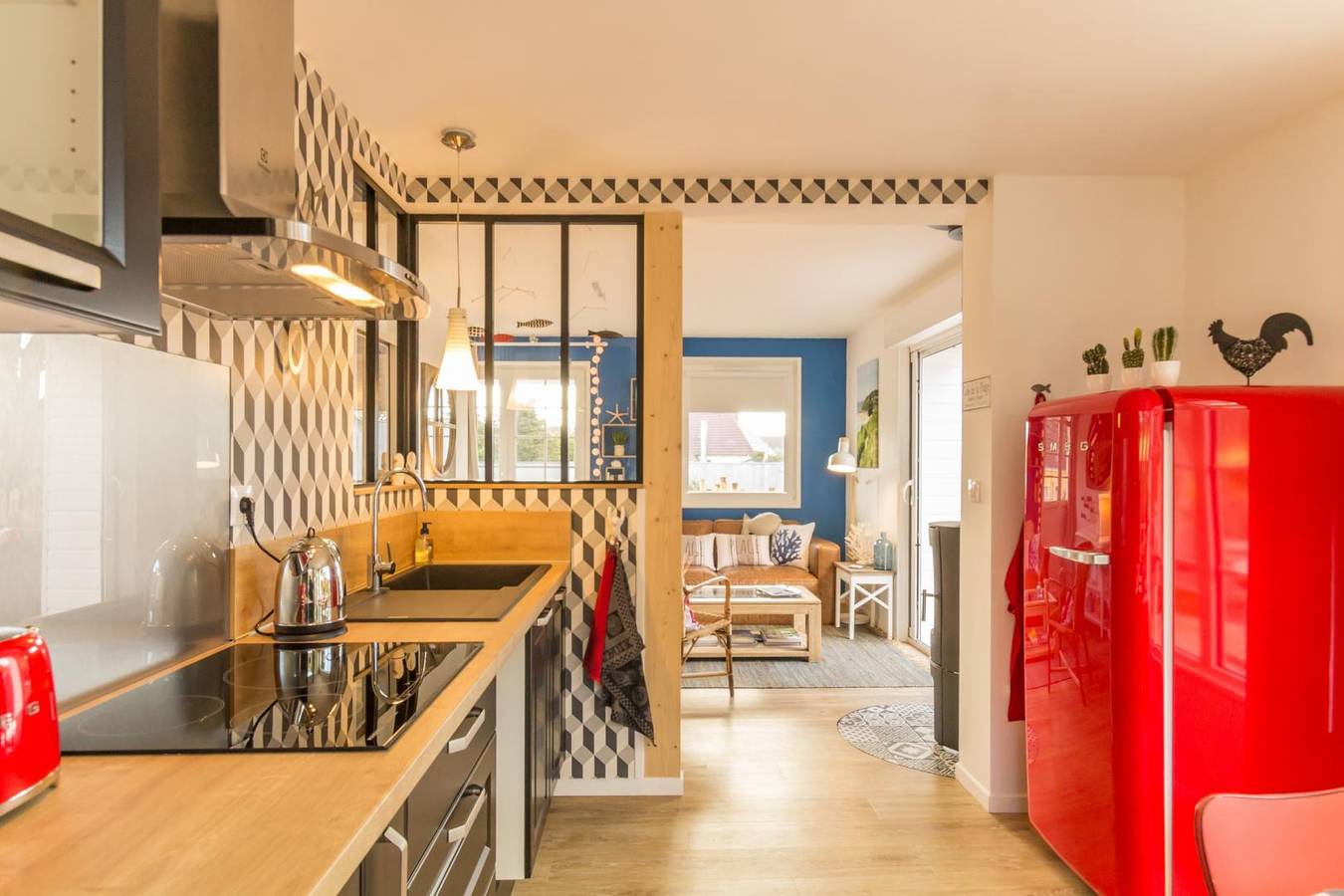 Gîte für 2 Personen mit Garten in Barneville-Carteret, Côte de la Déroute
