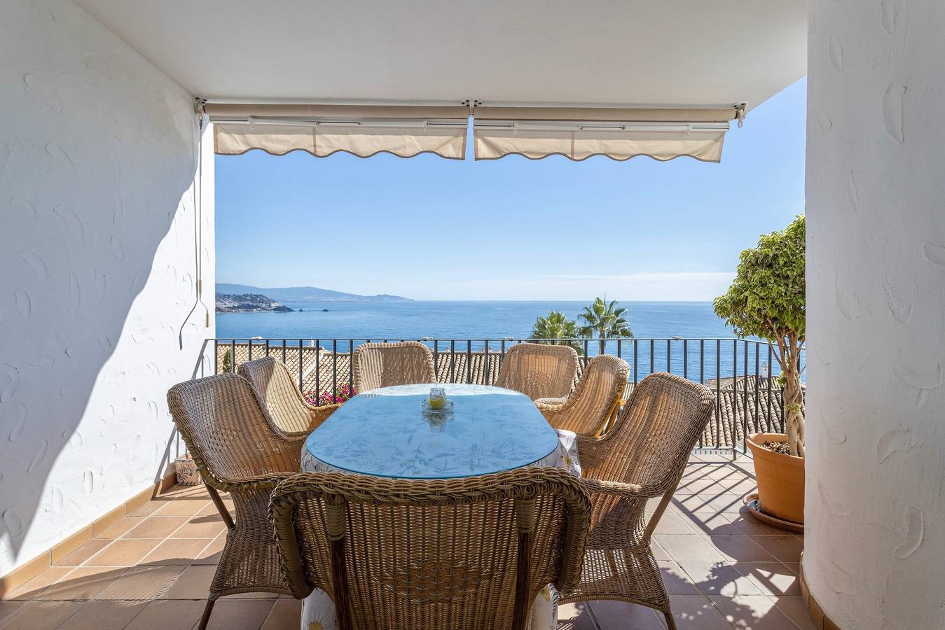 Feriehus for 6 personer med balkon in La Herradura, Almuñecar