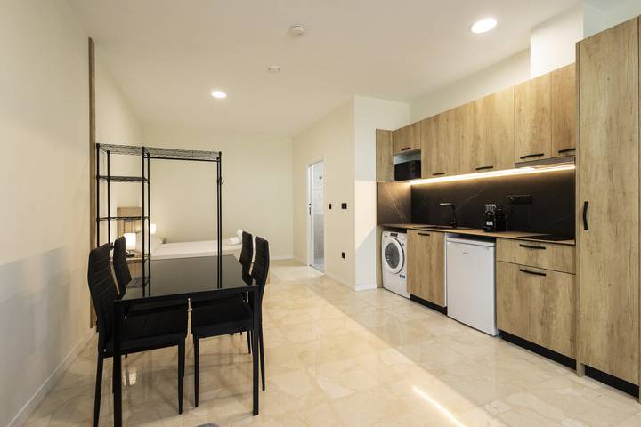 Studio for 4 personer i Valencia