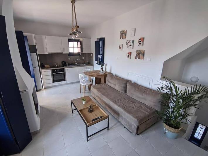 Maison de vacances pour 2 personnes, avec terrasse ainsi que vue et jardin
