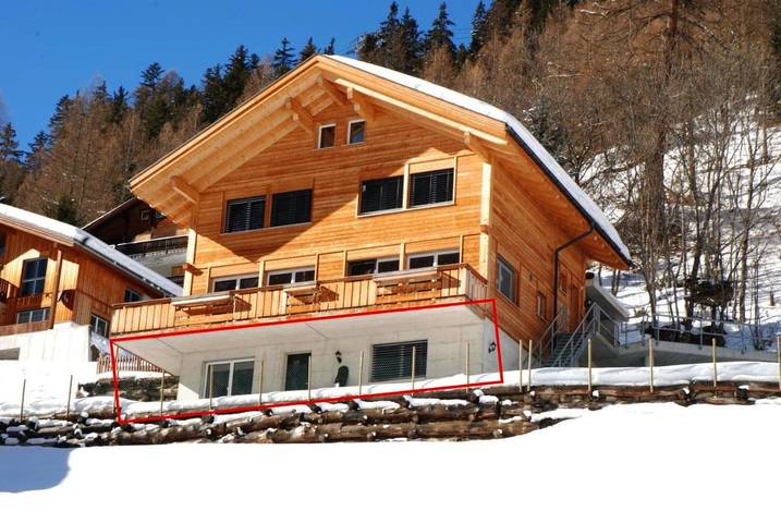 Ferienwohnung für 6 Personen, mit Terrasse und Ausblick