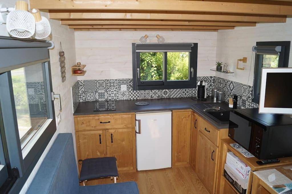 Spa & Tiny house à la campagne in Le Puiset-Doré, Montrevault-sur-Èvre