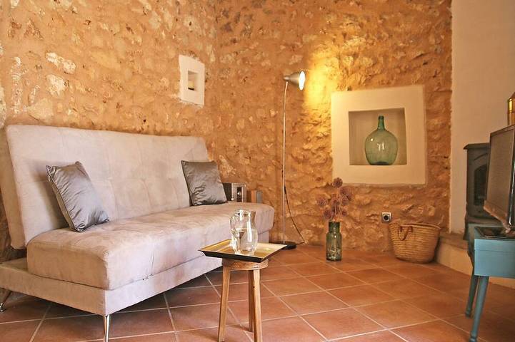 Can Ramon: romántico, pequeña finca en el campo con piscina y terrazas in Sineu, Interior de Mallorca