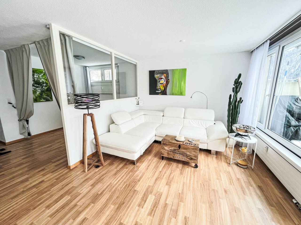 Ganze Wohnung, Taminatal Panorama in Pfäfers, Churer Rheintal