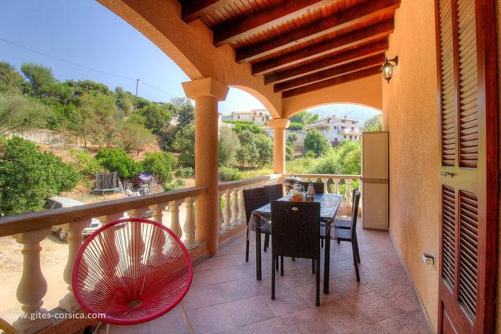 Gîte pour 2 personnes, avec Terrasse ainsi que Jardin et Vue dans Sagone - 2