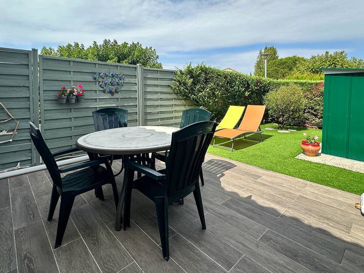 Maison de vacances pour 6 personnes, avec piscine et jardin dans La Palmyre