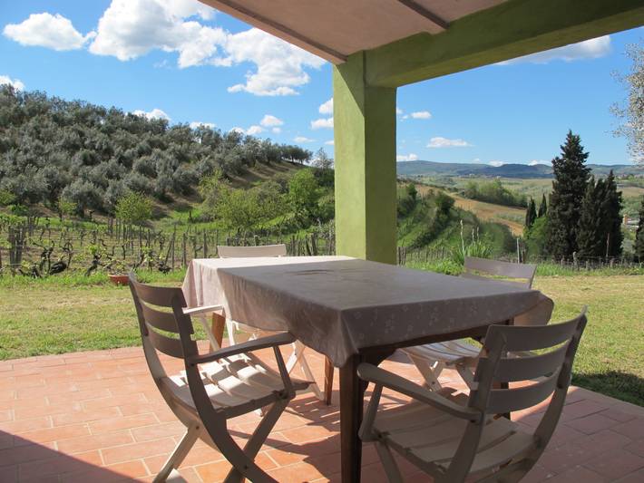 Gîte pour 4 personnes, avec terrasse ainsi que vue et jardin à Certaldo - 4