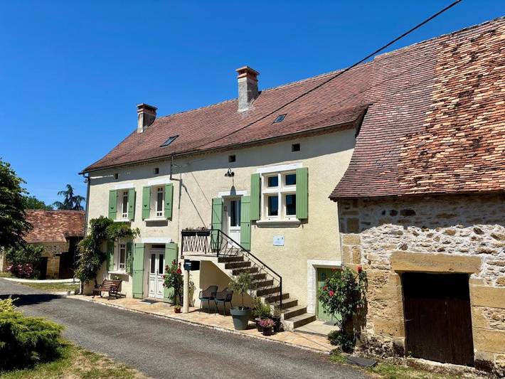 Chambre d’hôte pour 2 personnes, avec Terrasse ainsi que Jardin et Vue