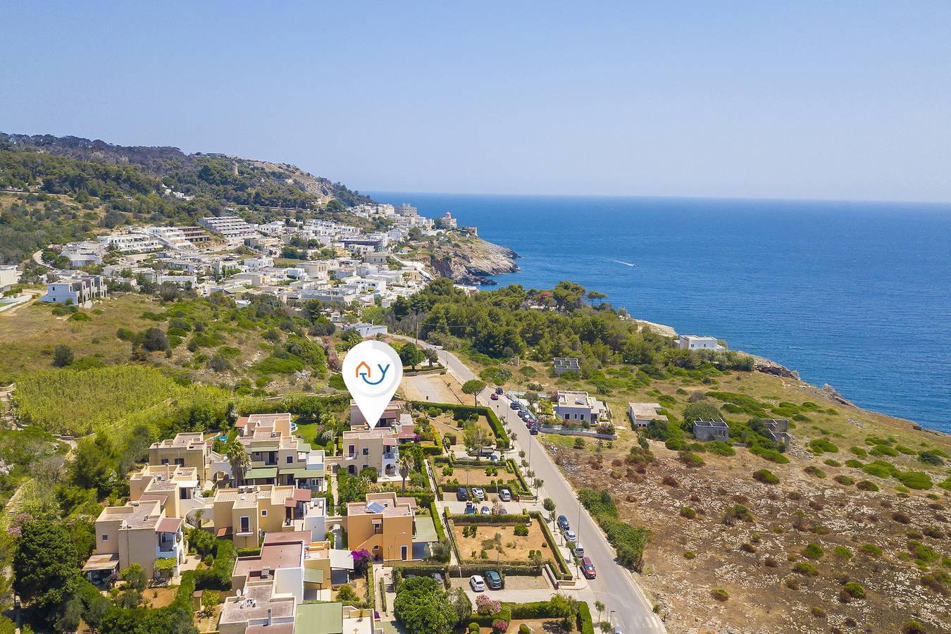 Ganze Wohnung, Porto Relax Apartment 2 With Sea View in Santa Cesarea Terme, Lecce Provinz