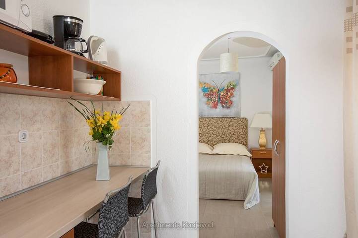 Ganze Wohnung, Comfort Meer Schöne Seaview Apartment mit Balkon, Terrasse & Priv Parkplatz in Zaton, Grad Dubrovnik