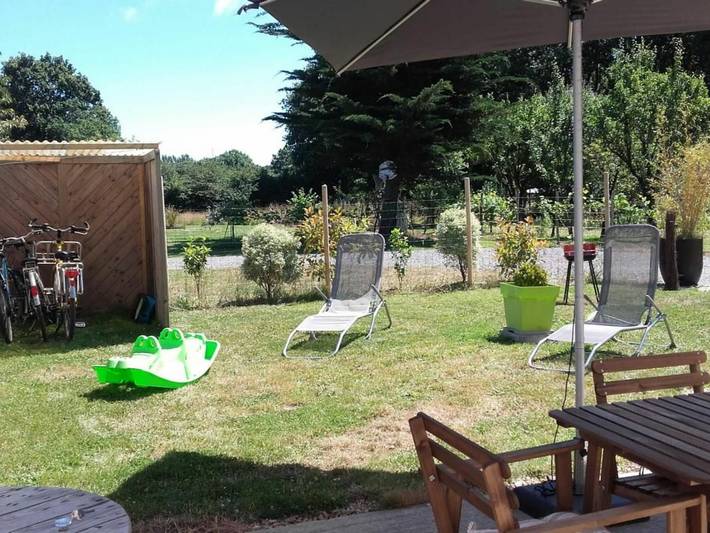 Gemütliches Ferienhaus zwischen Meer und Stadt mit Garten, ideal für Familien und Radfahrer in Saint-Nazaire, Côte d'Amour