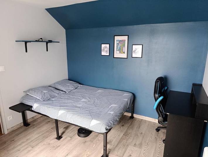 Gîte pour 2 personnes, avec jardin ainsi que terrasse et vue à Fay - 3